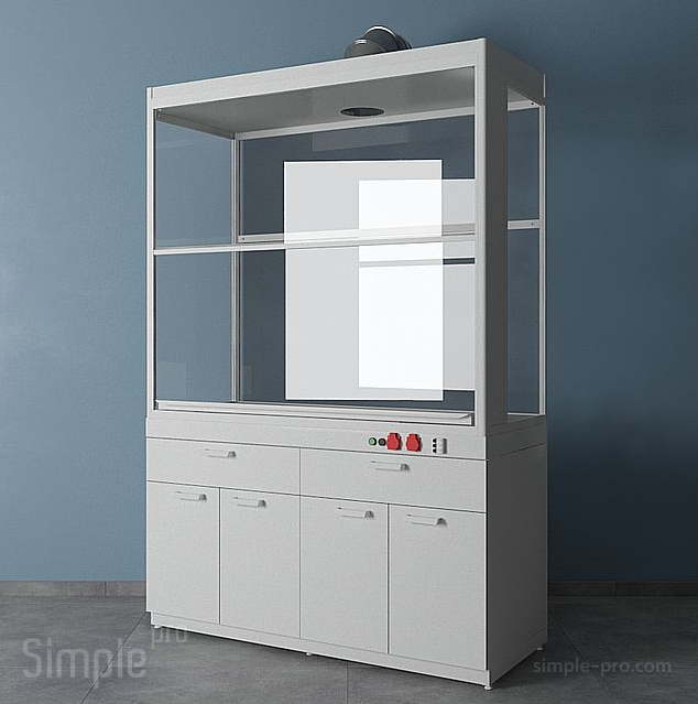 Namoyishli Fume Hood