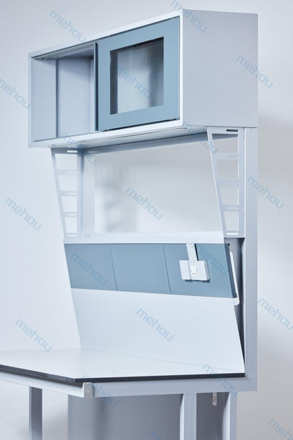 Настенный лабораторный стол 1500×700×2100 мм