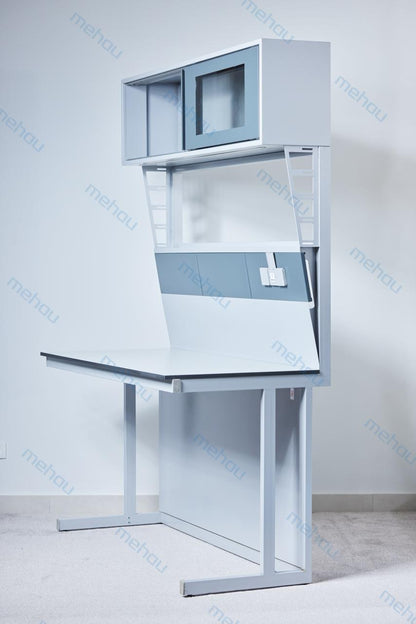 Настенный лабораторный стол 1500×700×2100 мм