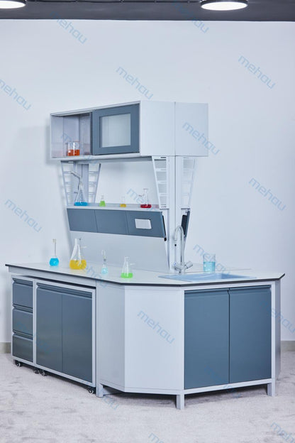 Laboratoriya stoli (orol turi) B 3100 × 1500 × 2100 mm